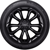 חישוקי אלומיניום 20 אינץ' Black Edition