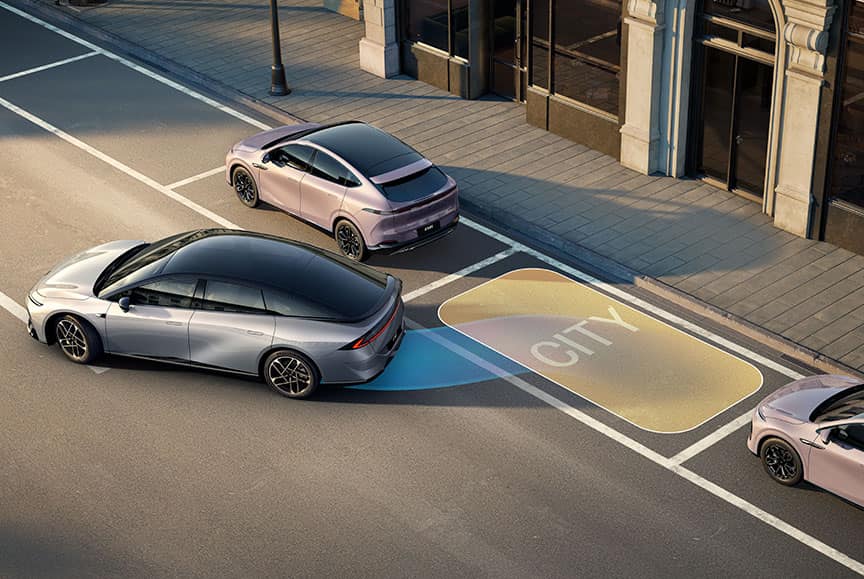 אילוסטרציה של מערכת חניה אוטומטית באקספנג