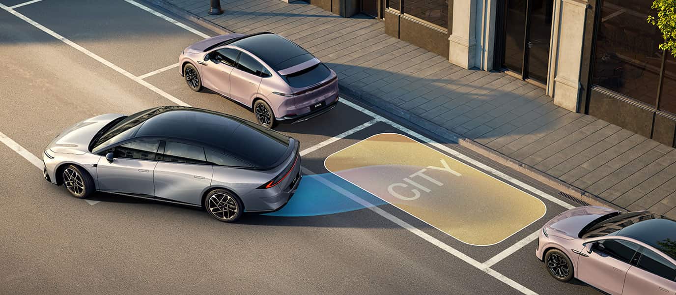 אילוסטרציה של מערכת חניה אוטומטית באקספנג